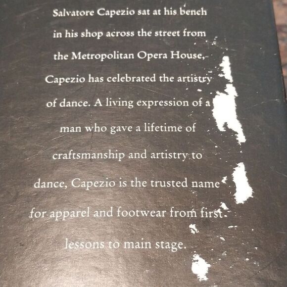 Capezio Tan Flats with Elegant Ankle Strap - Picture 5 of 7